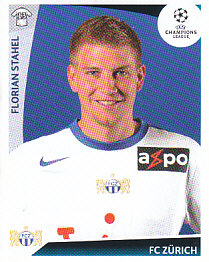 Florian Stahel FC Zurich samolepka UEFA Champions League 2009/10 #197